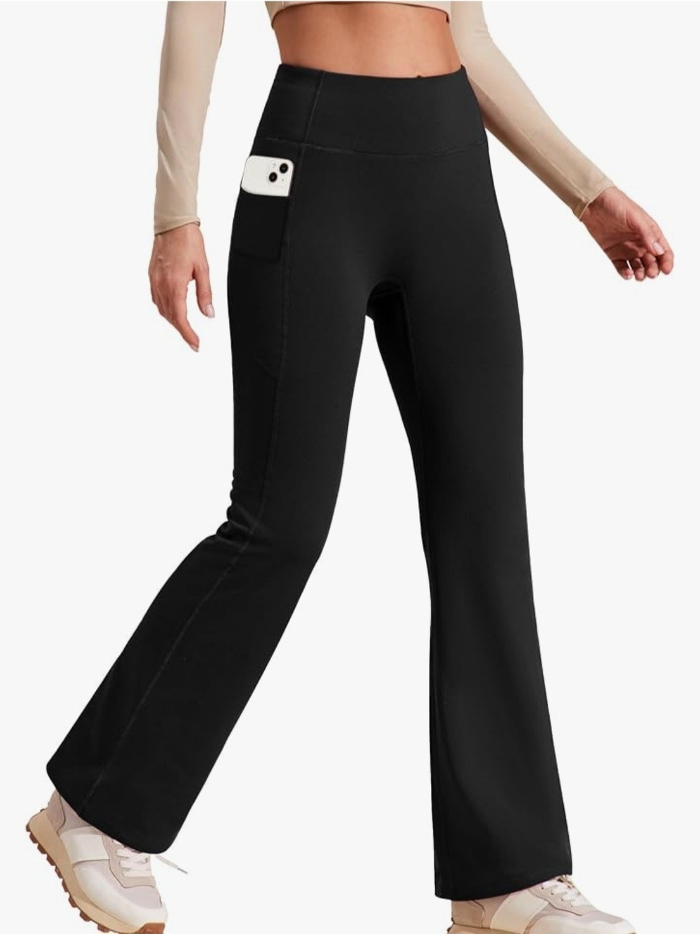 Womens Healthyoga Fleece Pants-Medium